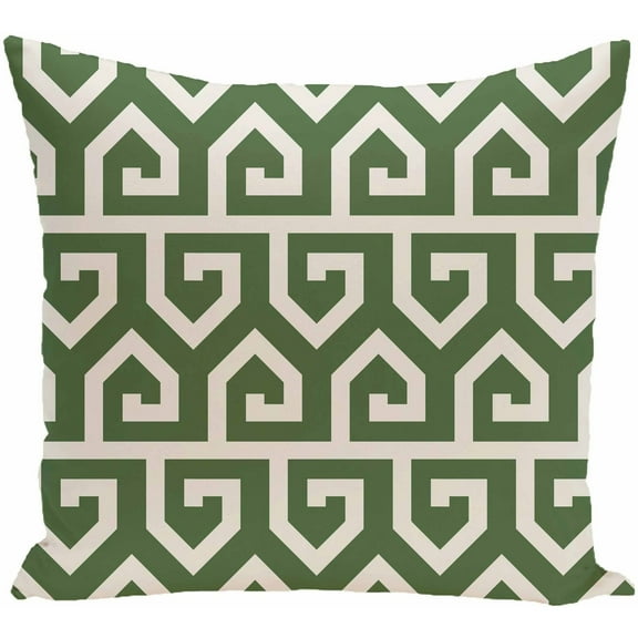 Simply Daisy 16" x 16" Keyed Up Geometric Print Pillow