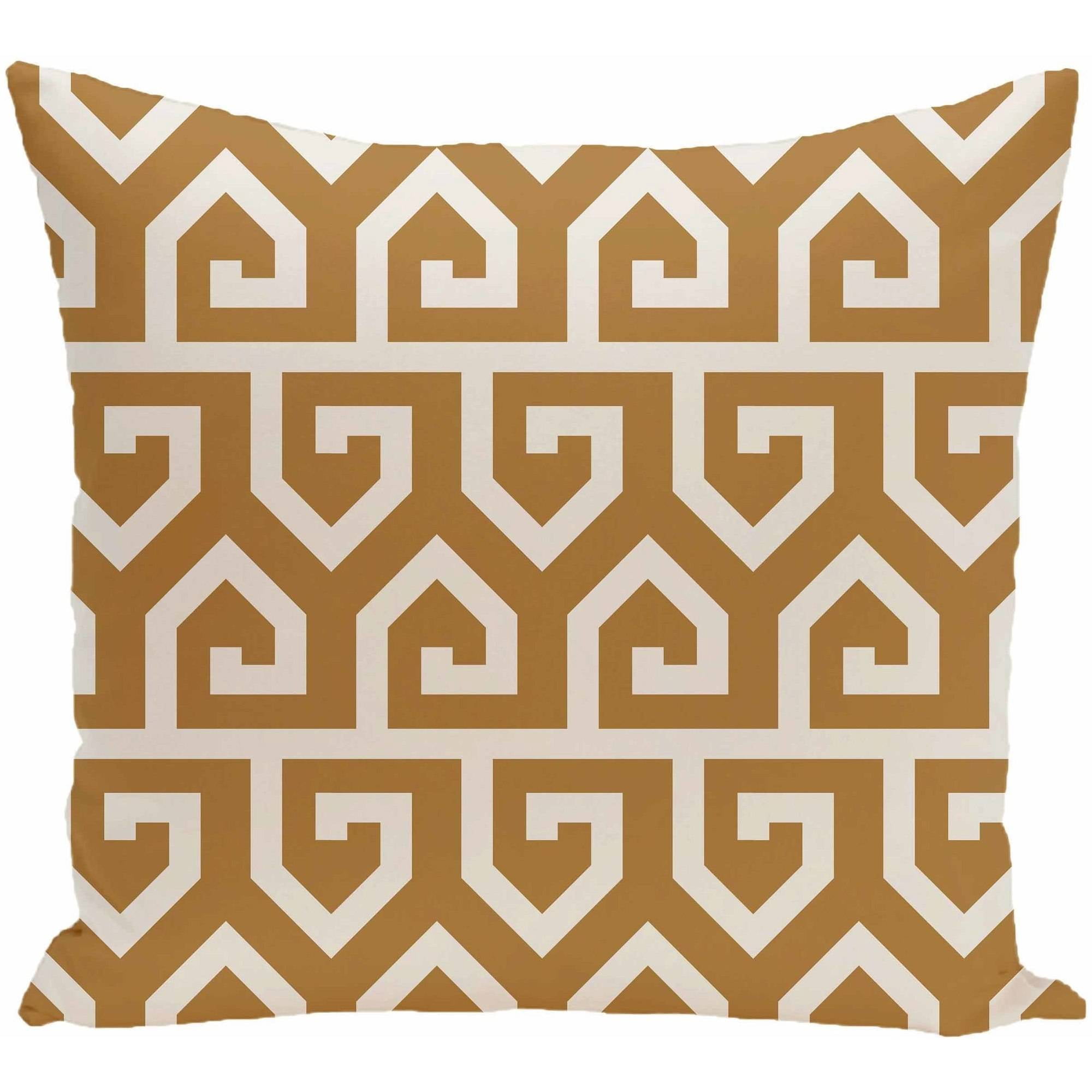 Simply Daisy 16" x 16" Keyed Up Geometric Print Pillow
