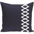 thumbnail image 1 of Simply Daisy 16" x 16" Lace Up Geometric Print Outdoor Pillow, 1 of 1