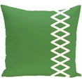 thumbnail image 1 of Simply Daisy 16" x 16" Lace Up Geometric Print Pillow, 1 of 1