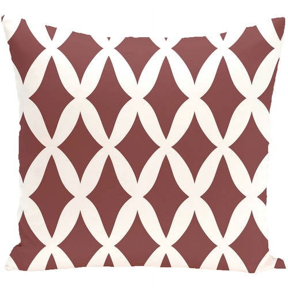Simply Daisy 16" x 16" Lattice Kravitz Geometric Print Outdoor Pillow