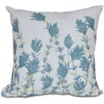 thumbnail image 1 of Simply Daisy 16" x 16" Lavender Floral Print Outdoor Pillow, 1 of 1
