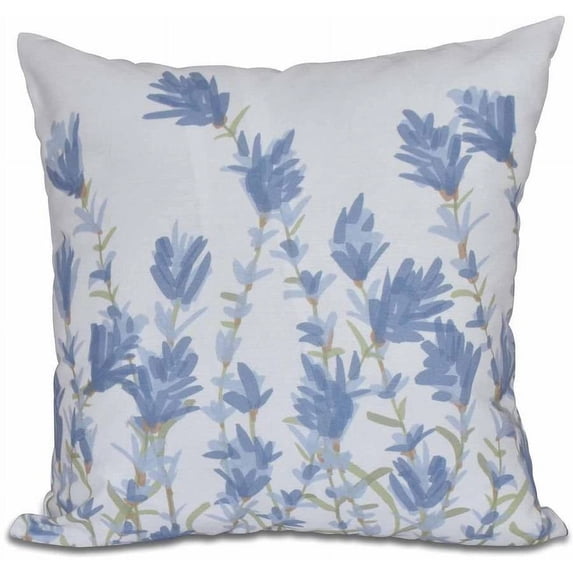 Simply Daisy 16" x 16" Lavender Floral Print Pillow