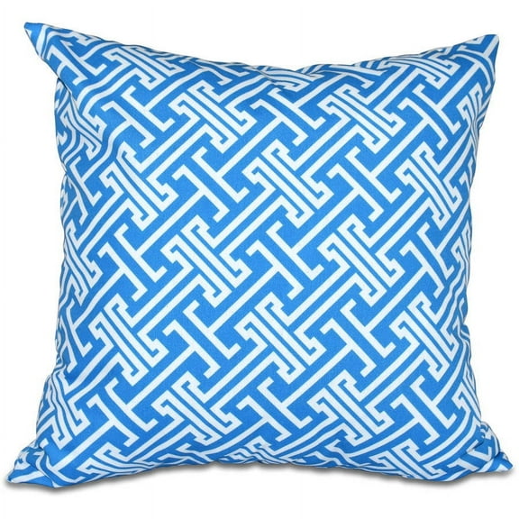 Simply Daisy 16" x 16" Leeward Key Geometric Print Outdoor Pillow