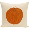 thumbnail image 1 of Simply Daisy 16" x 16" Li'l Pumpkin Holiday Print Pillow, 1 of 1