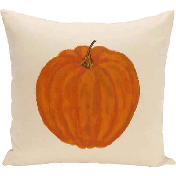 Simply Daisy 16" x 16" Li'l Pumpkin Holiday Print Pillow