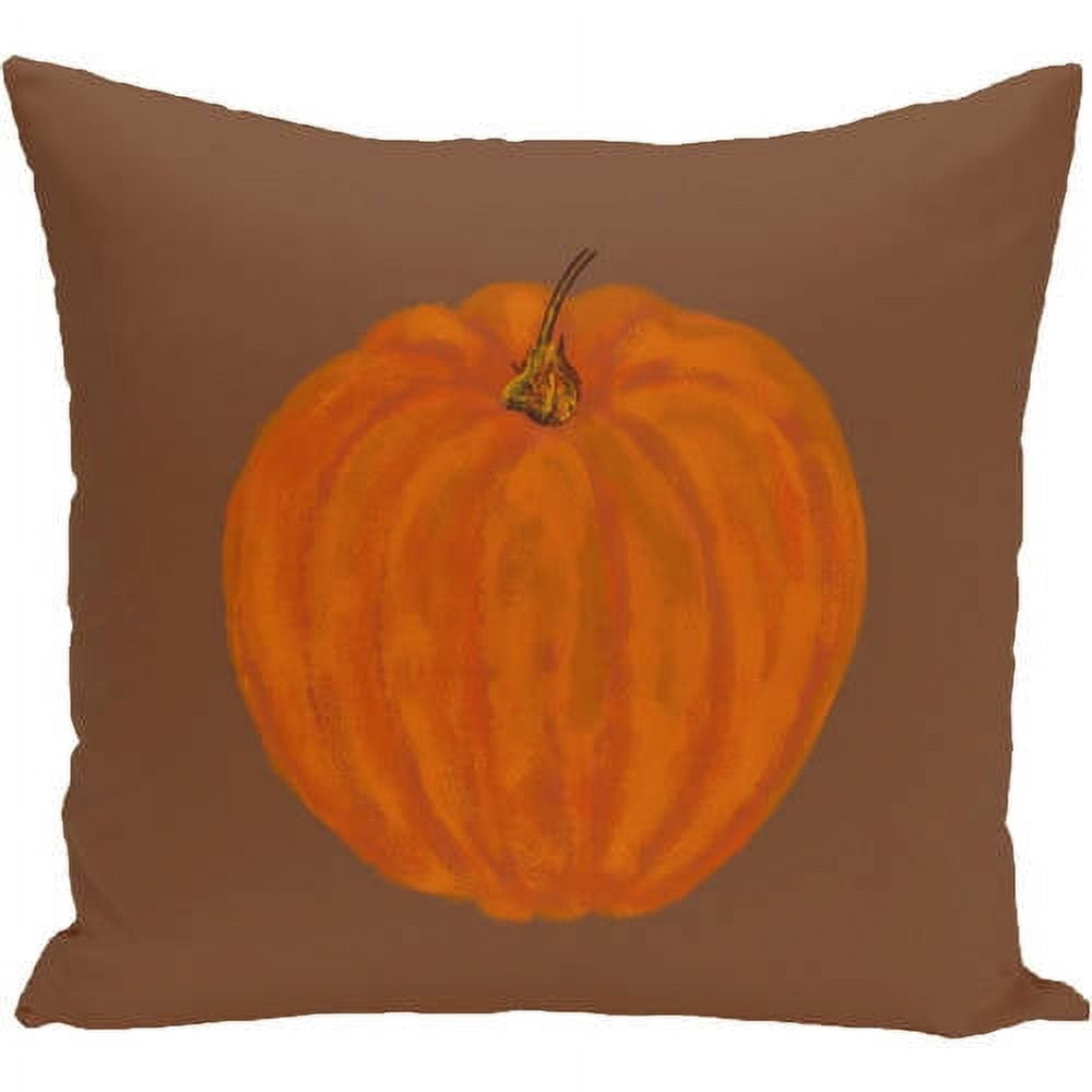 Simply Daisy 16" x 16" Li'l Pumpkin Holiday Print Pillow