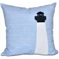 thumbnail image 1 of Simply Daisy 16" x 16" Light House Geometric Print Pillow, 1 of 2