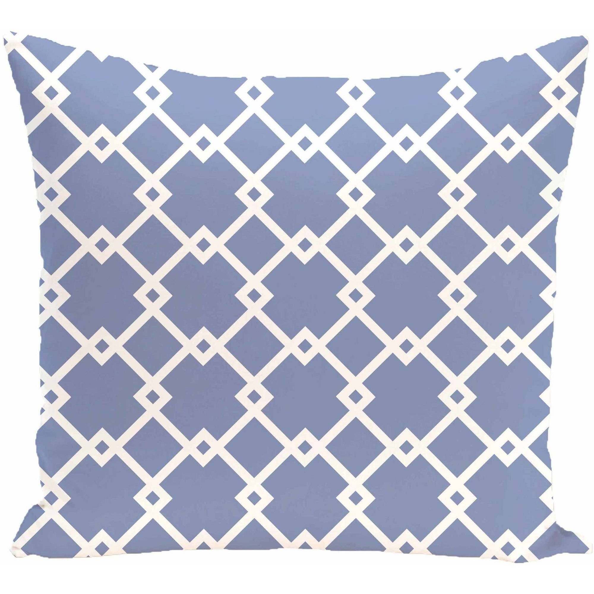 Simply Daisy 16" x 16" Link Lock Geometric Print Pillow