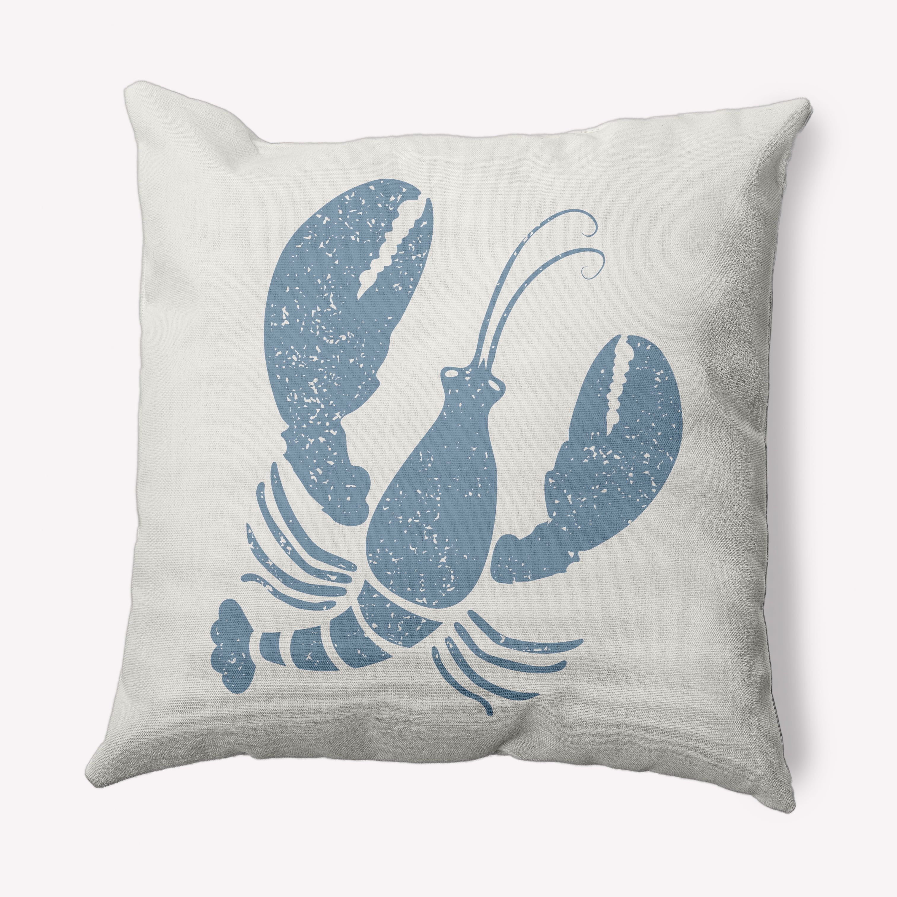 Simply Daisy 16" x 16" Lobster Nautical Decorative Indoor Pillow