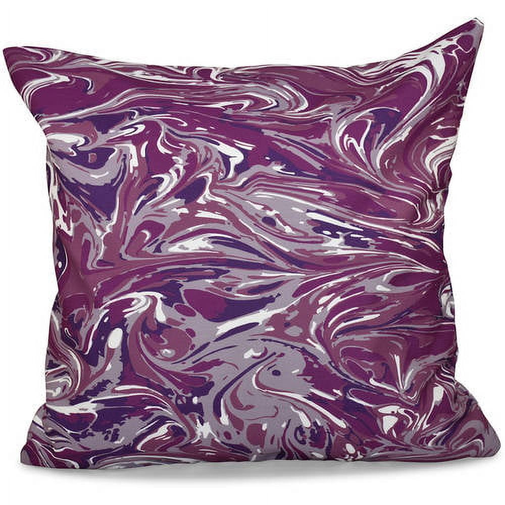 Simply Daisy 16" x 16" Mélange Geometric Outdoor Pillow