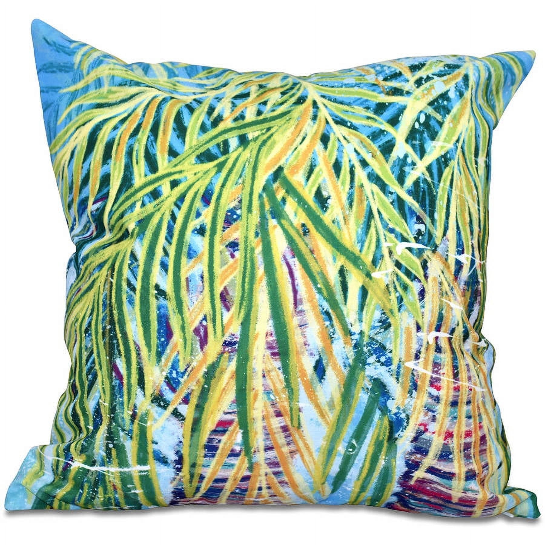 Simply Daisy 16" x 16" Malibu Floral Print Pillow