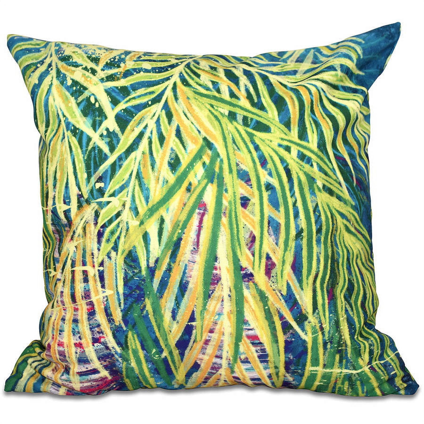 Simply Daisy 16" x 16" Malibu Floral Print Pillow
