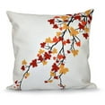 thumbnail image 1 of Simply Daisy 16" x 16" Maple Hues Flower Print Pillow, 1 of 1