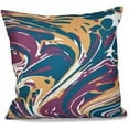 thumbnail image 1 of Simply Daisy 16" x 16" Marble Blend Geometric Print Pillow, 1 of 2