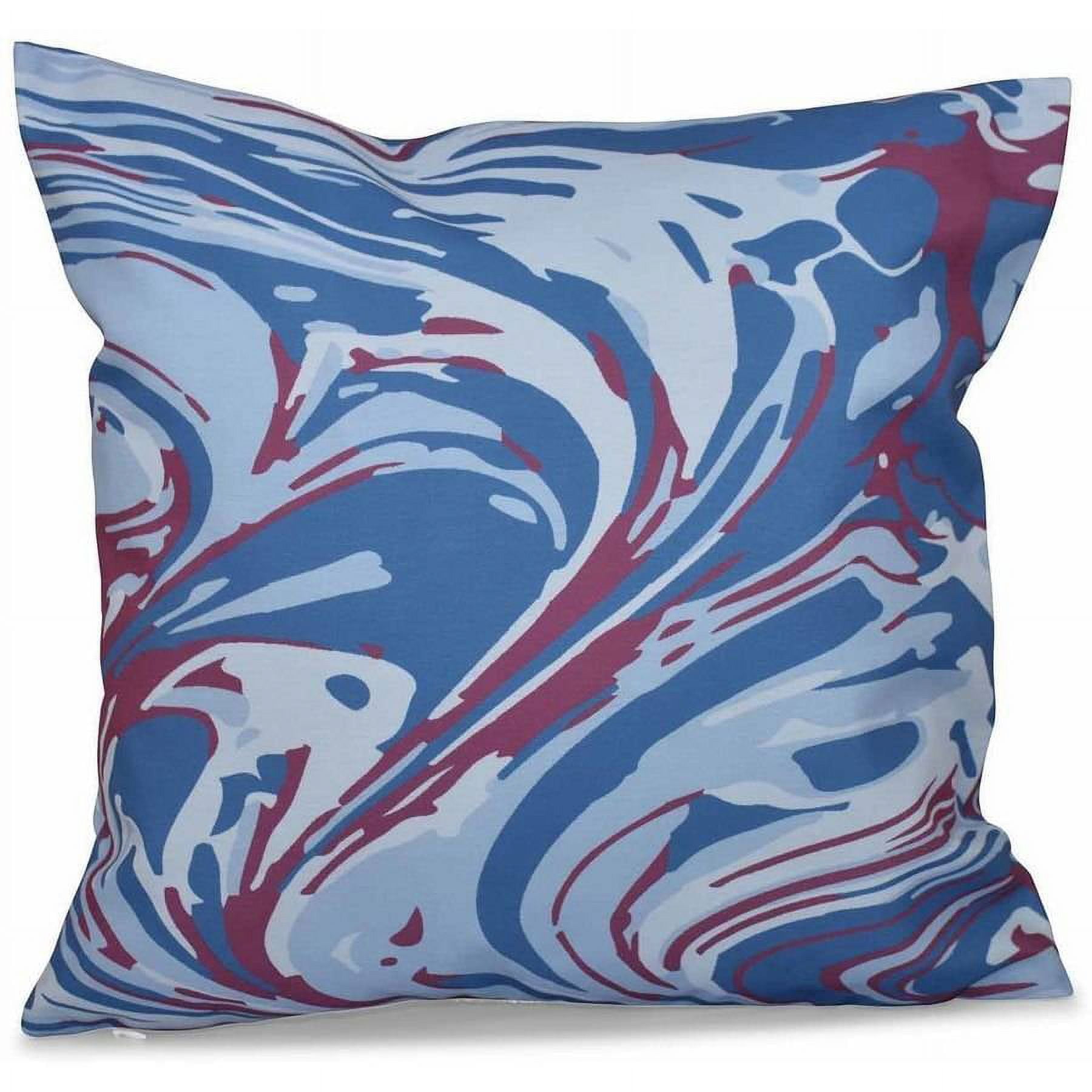 Simply Daisy 16" x 16" Marble Blend Geometric Print Pillow