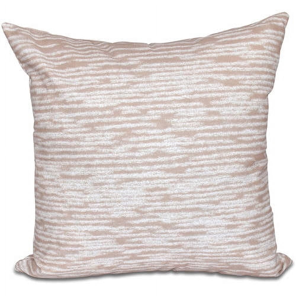 Simply Daisy 16" x 16" Marled Knit Geometric Print Outdoor Pillow