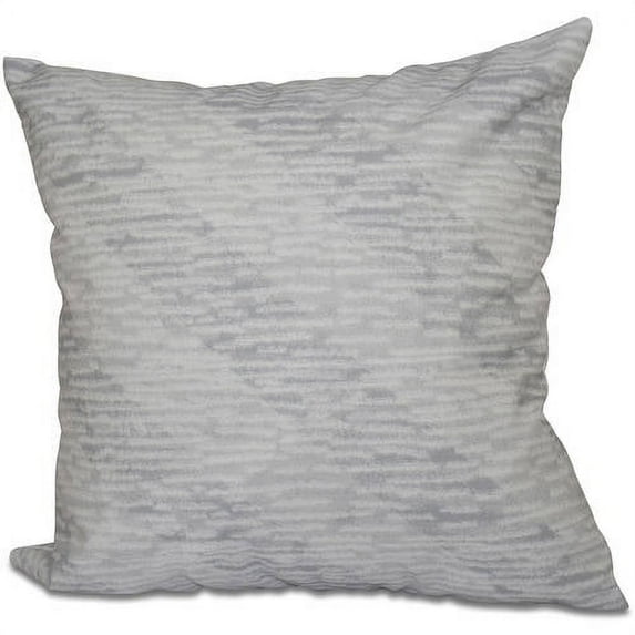 Simply Daisy 16" x 16" Marled Knit Stripe Geometric Print Pillow