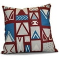 thumbnail image 1 of Simply Daisy 16" x 16" Merry Susan Geometric Print Pillow, 1 of 1