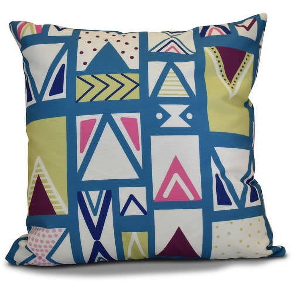 Simply Daisy 16" x 16" Merry Susan Geometric Print Pillow