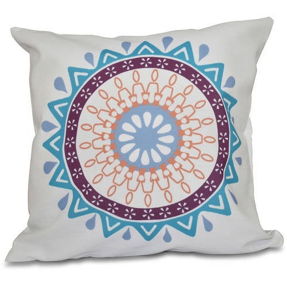Simply Daisy 16" x 16" Mod Geometric Outdoor Pillow