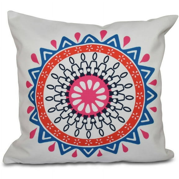 Simply Daisy 16" x 16" Mod Geometric Outdoor Pillow