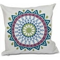thumbnail image 1 of Simply Daisy 16" x 16" Mod Geometric Print Pillow, 1 of 2