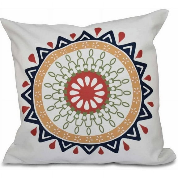 Simply Daisy 16" x 16" Mod Geometric Print Pillow