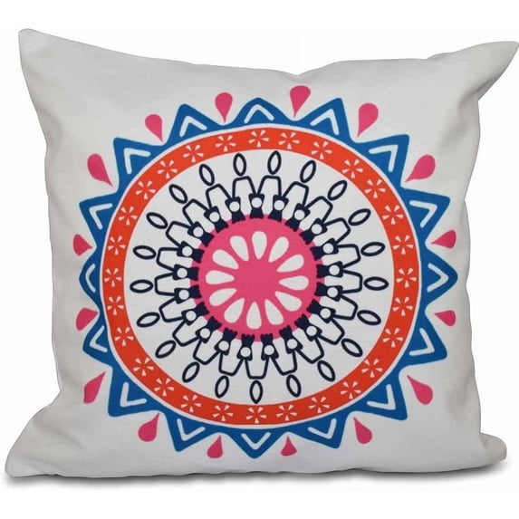 Simply Daisy 16" x 16" Mod Geometric Print Pillow