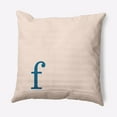 thumbnail image 1 of Simply Daisy 16" x 16" Modern Monogram Decorative Throw Pillow, Autumn Blue, 1 of 3