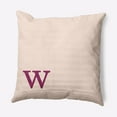 thumbnail image 1 of Simply Daisy 16" x 16" Modern Monogram Decorative Throw Pillow, Dusty Rose, 1 of 3