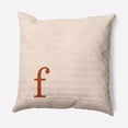 thumbnail image 1 of Simply Daisy 16" x 16" Modern Monogram Decorative Throw Pillow, Sienna, 1 of 3