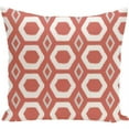 thumbnail image 1 of Simply Daisy 16" x 16" More Hugs and Kisses Geometric Print Outdoor Pillow, 1 of 2