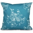 thumbnail image 1 of Simply Daisy 16" x 16" Morning Birds Floral Outdoor Pillow, 1 of 1