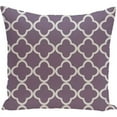 thumbnail image 1 of Simply Daisy 16" x 16" Moroccan Polyester Indoor/Outdoor Pillow, Purple (1 count), 1 of 5