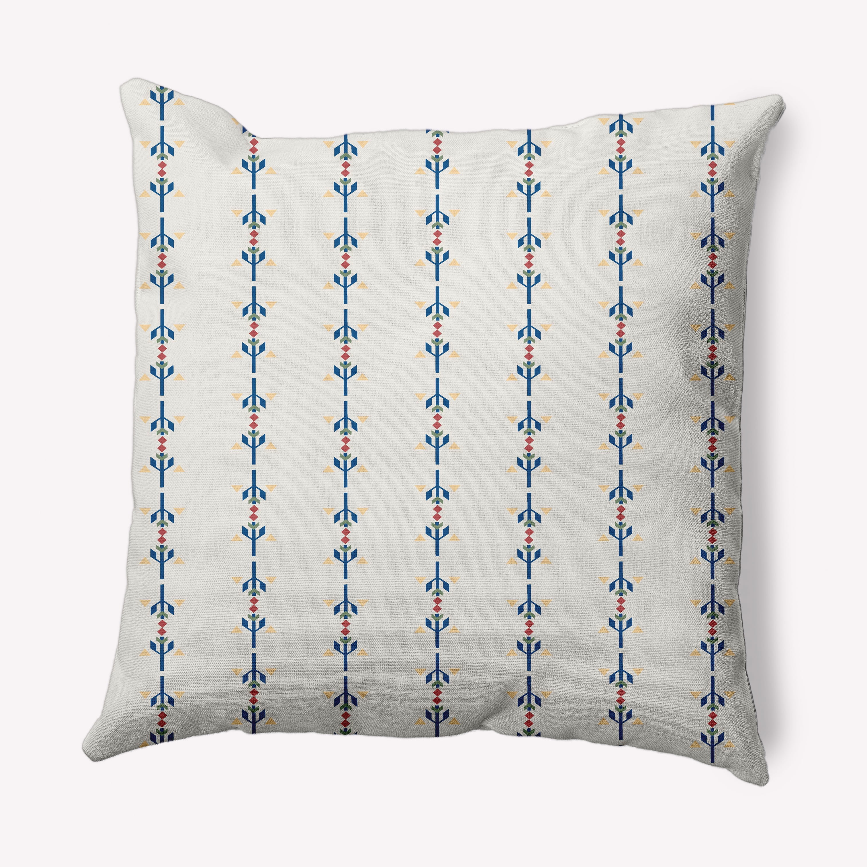 16" x 16" Simply Daisy Jodhpur Stripe Decorative Throw Pillow