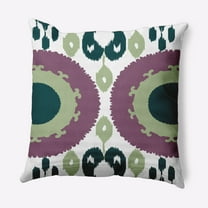 Simply Daisy 16" x 16" Multi-color Polyester Throw Pillow