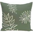 thumbnail image 1 of Simply Daisy 16" x 16" My best frond Floral Print Pillow, Green, 1 of 2