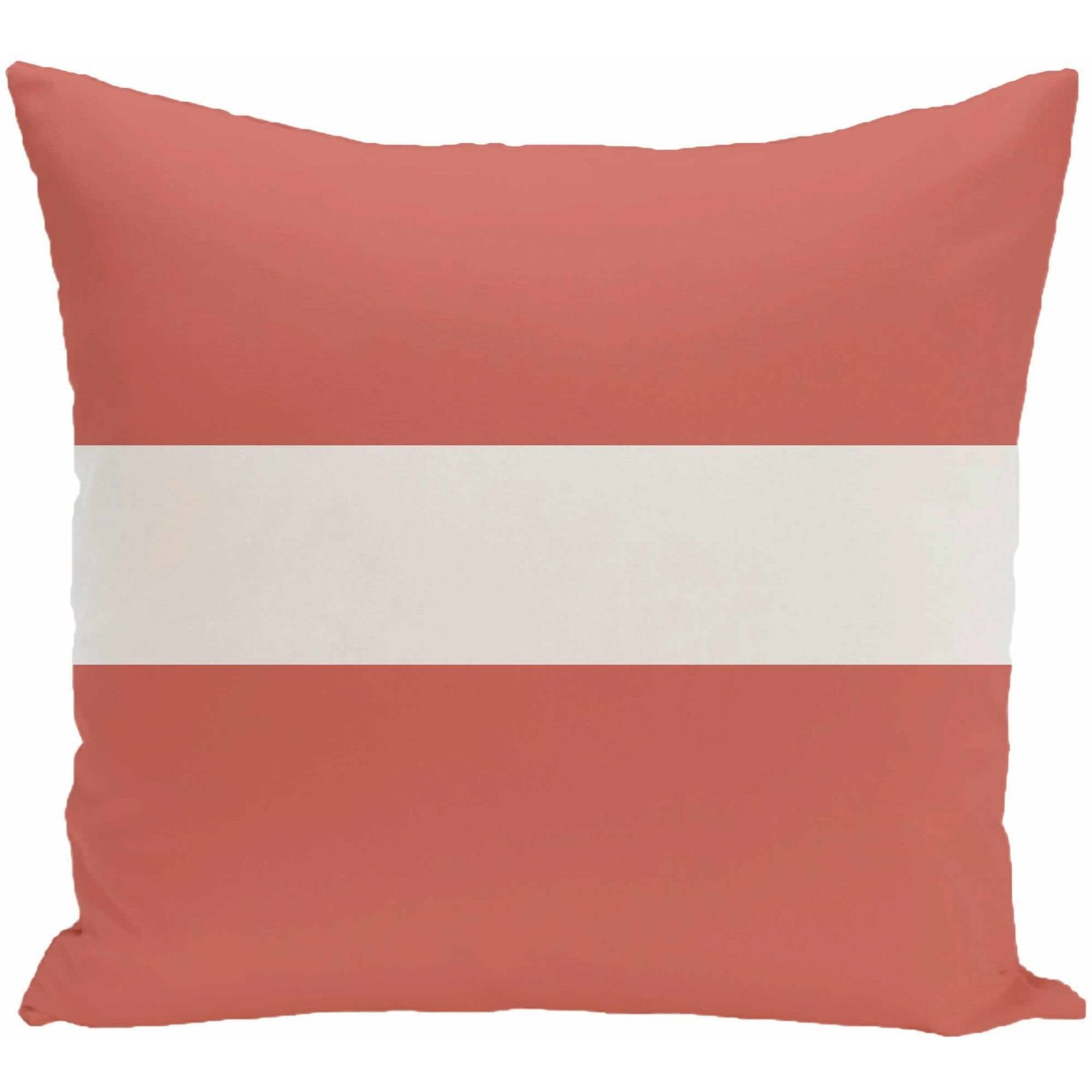 Simply Daisy 16" x 16" Narrow the Gap Stripe Print Pillow