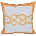 thumbnail image 1 of Simply Daisy 16" x 16" Nautical Knot Geometric Print Pillow, 1 of 2