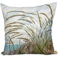 thumbnail image 1 of Simply Daisy 16" x 16" Ocean Breeze Floral Print Pillow, Blue, 1 of 1