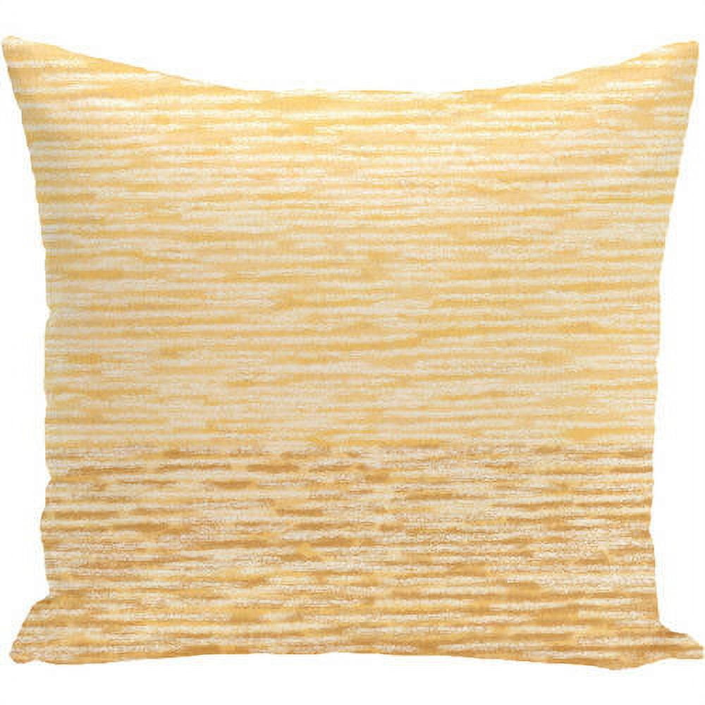 Simply Daisy 16" x 16" Ocean View Geometric Print Pillow, Yellow