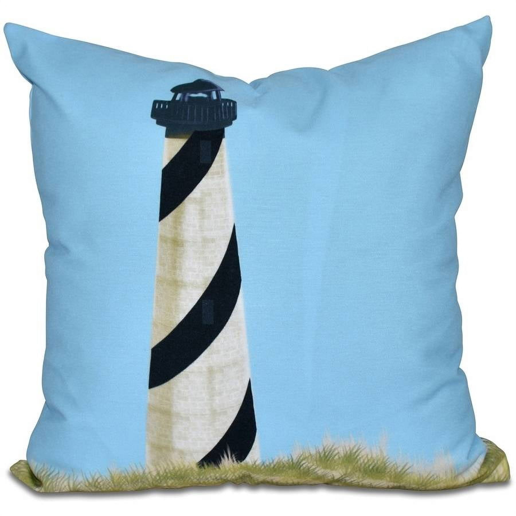 Simply Daisy 16" x 16" OuterBanks Geometric Print Pillow