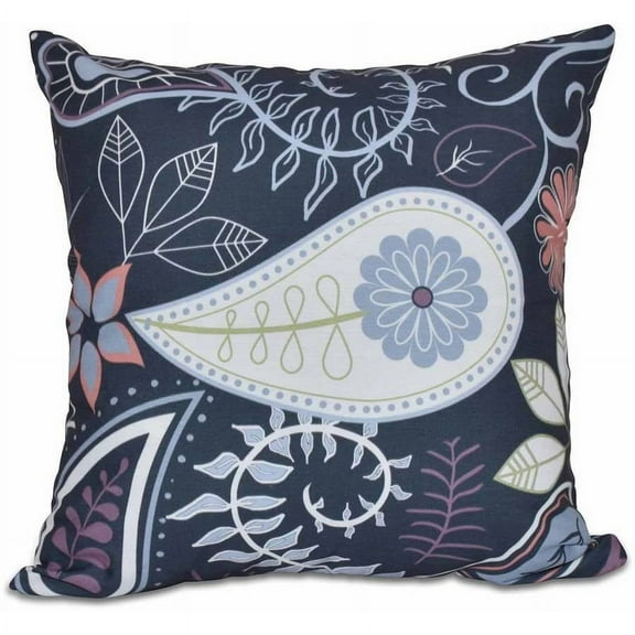 Simply Daisy 16" x 16" Paisley Floral Floral Print Pillow