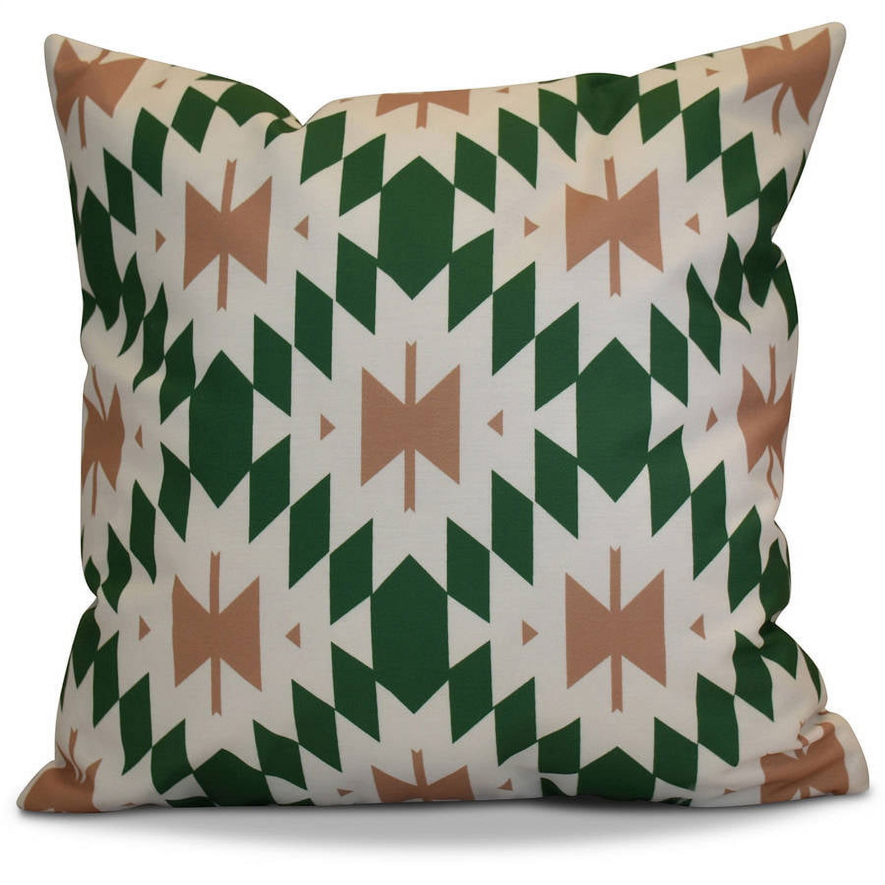 Simply Daisy 16" x 16" Patna Geometric Print Pillow