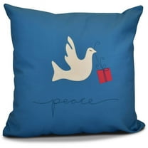 Simply Daisy 16" x 16" Peace Dove Animal Print Pillow