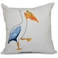 thumbnail image 1 of Simply Daisy 16" x 16" Pelican March Animal Print Outdoor Pillow, 1 of 1