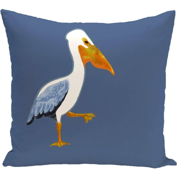 Simply Daisy 16" x 16" Pelican March Animal Print Pillow