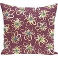 thumbnail image 1 of Simply Daisy 16" x 16" Penelope Floral Geometric Print Pillow, 1 of 2