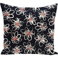 thumbnail image 1 of Simply Daisy 16" x 16" Penelope Floral Geometric Print Pillow, 1 of 2